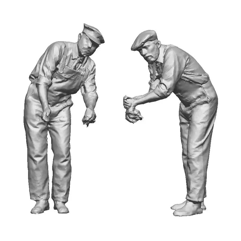 OO Gauge Loco Specific Crew – Bachmann BR Ivatt Standard 2MT Crew