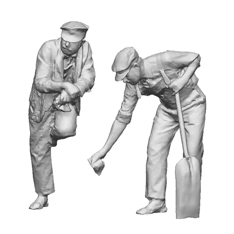 OO Gauge Loco Specific Crew – Hornby BR Riddles Standard 2MT Crew