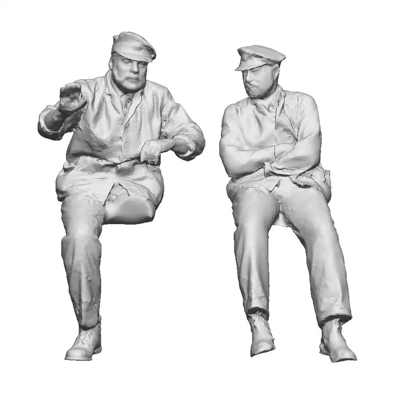 OO Gauge Loco Specific Crew – Hornby BR Standard 9F Crew