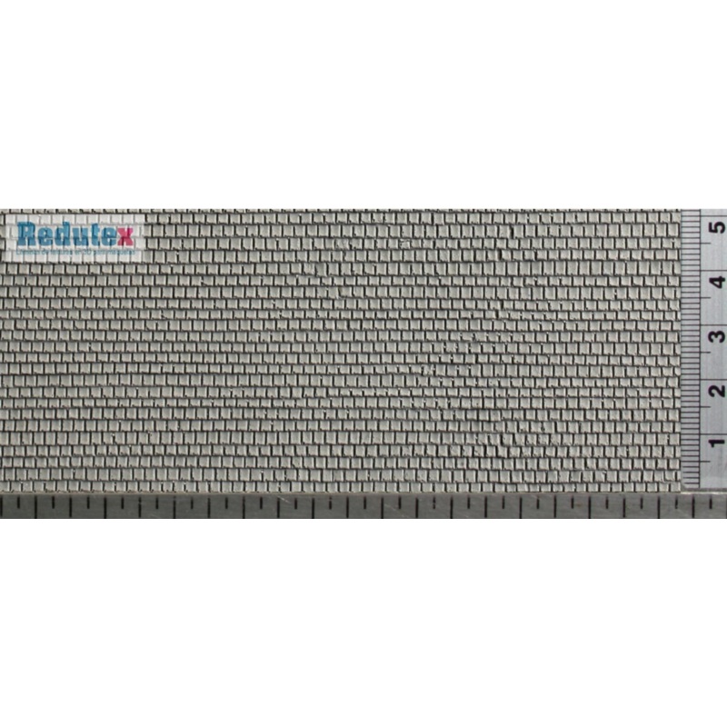 Square Slate (Grey) 1:87 HO 3D Self Adhesive Texture Sheet