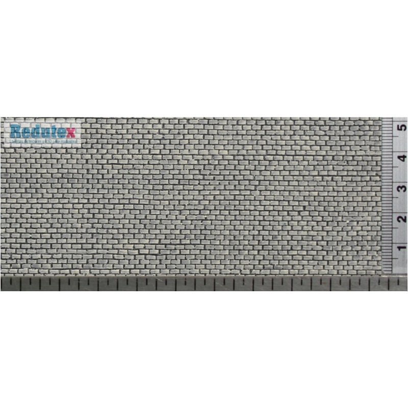Stone Block (Grey) 1:87 HO 3D Self Adhesive Texture Sheet
