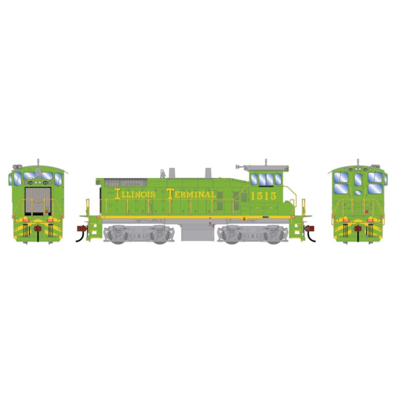 HO ATH SW1500 Locomotive w/DCC & Sound, ITC #1515