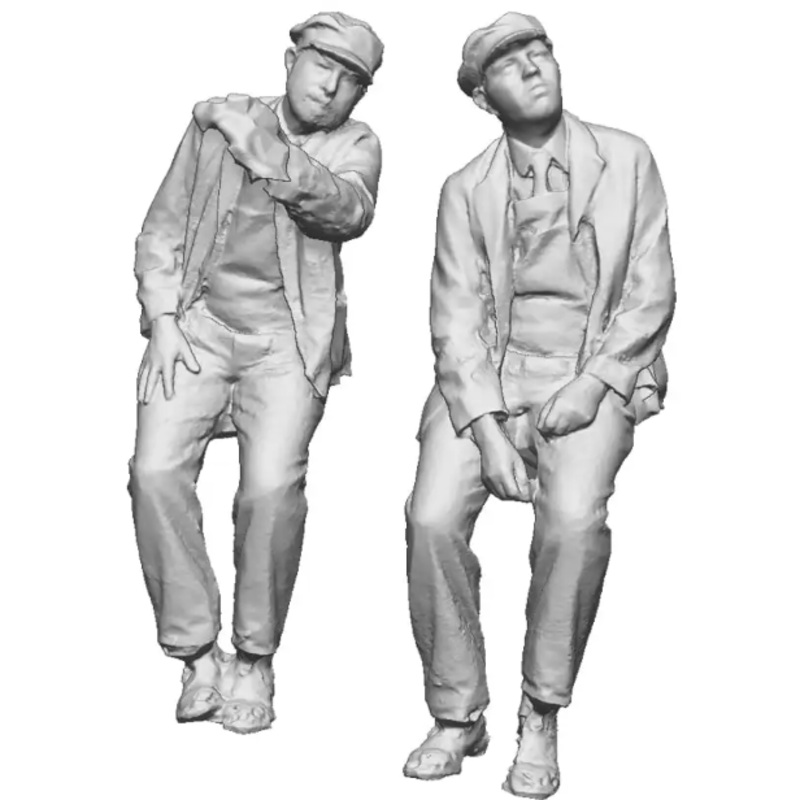 N Gauge Loco Specific Crew – Dapol LNER/BR A3 Class Crew