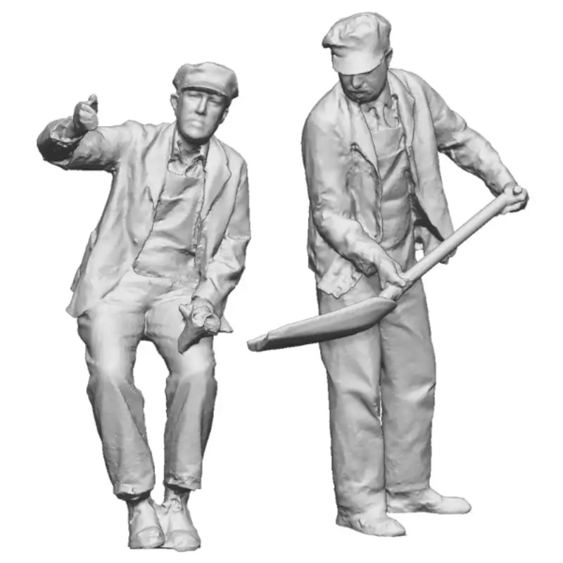 N Gauge Loco Specific Crew – Dapol LNER/BR A4 Class Crew