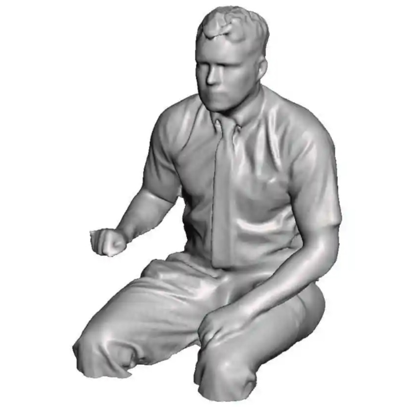 OO Gauge Loco Specific Crew – Hornby Class 66 Driver in Shirt & Tie