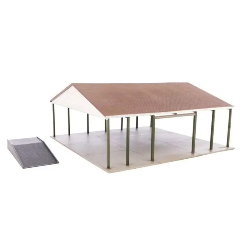 Open Air Intermodal Shed Model Kit