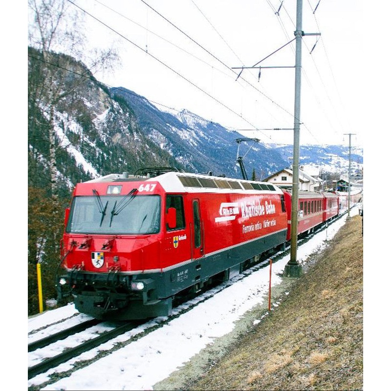 RhB Ge4/4 III 643 Electric Locomotive VI