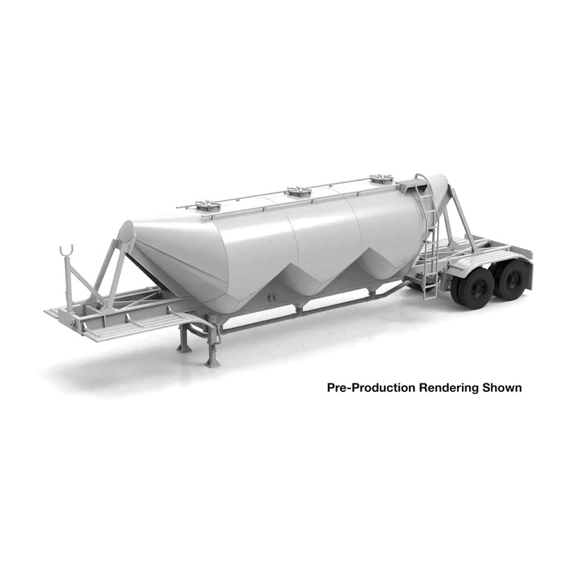 Transload Facility Dry Bulk Trailer Undecorated