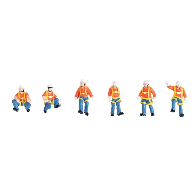 Transload Facility Trackside Workers (6) Figure Set