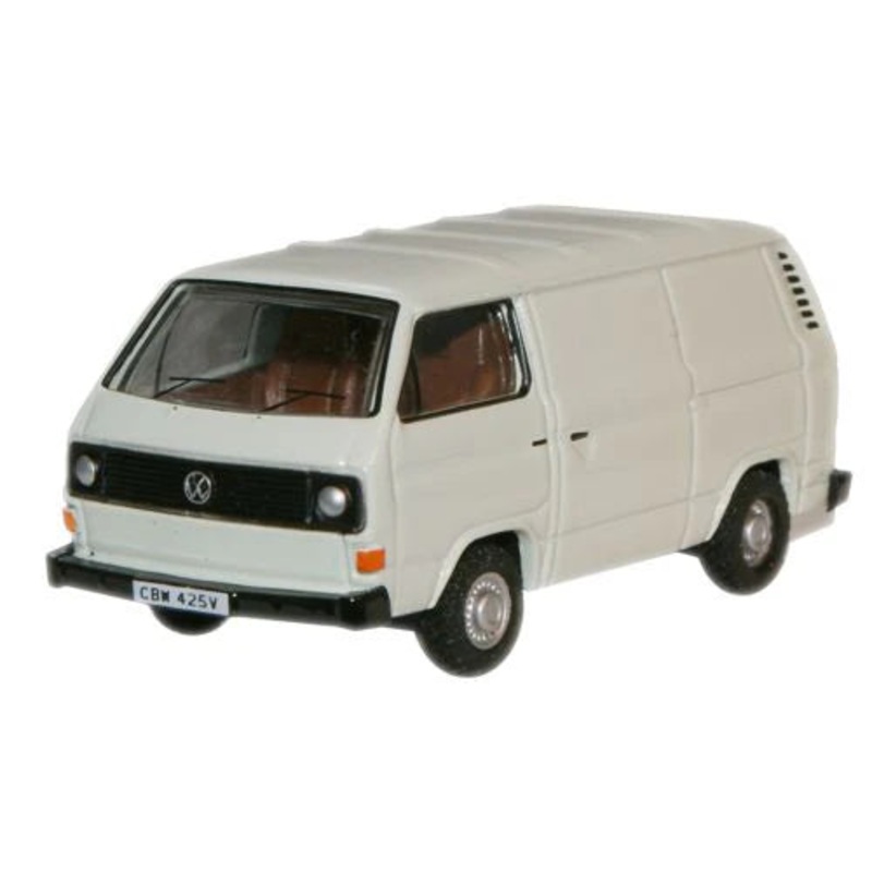 VW T25 Van Pastel White