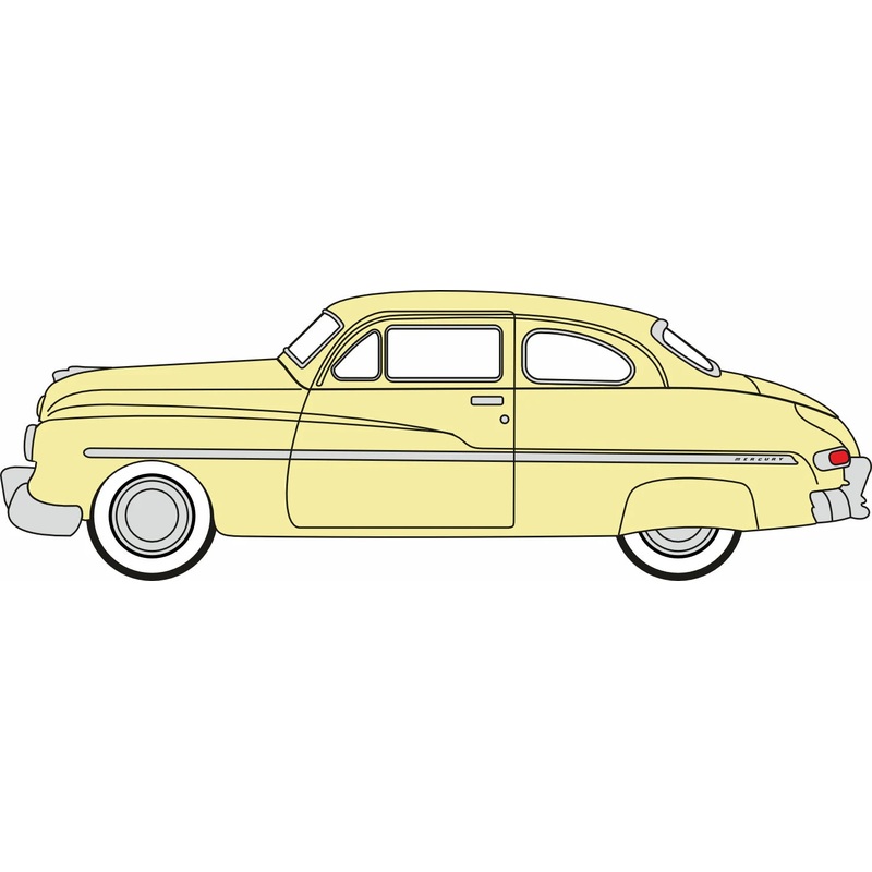 1949 Mercury 8 Coupe Calabash Yellow