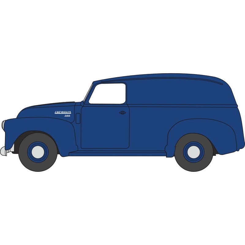 1950 Chevrolet Panel Van Mariner Blue