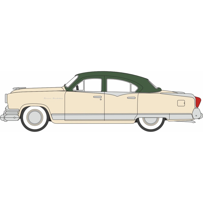 1953 Kaiser Manhattan Stardust Ivory/Jade Green
