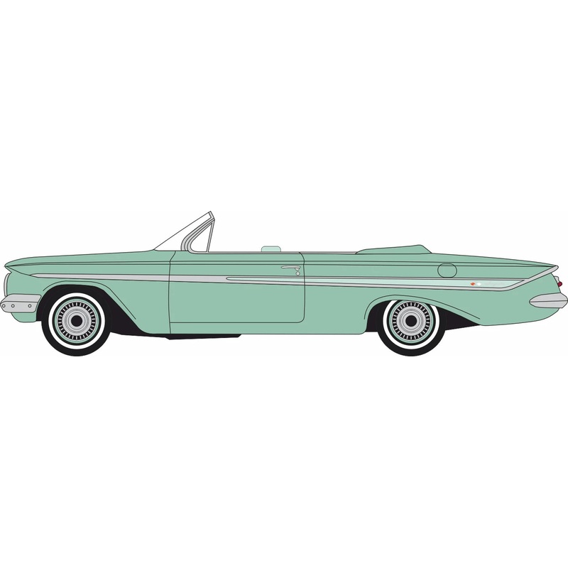 1961 Chevrolet Impala Convertible Arbor Green