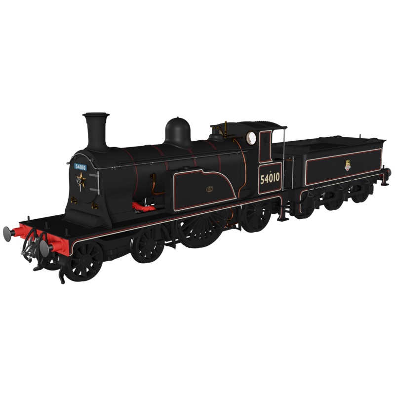 Caledonian Railway Single 4-2-2 ‘What If’ BR Lined Black Early Crest No.54010 Steam Locomotive