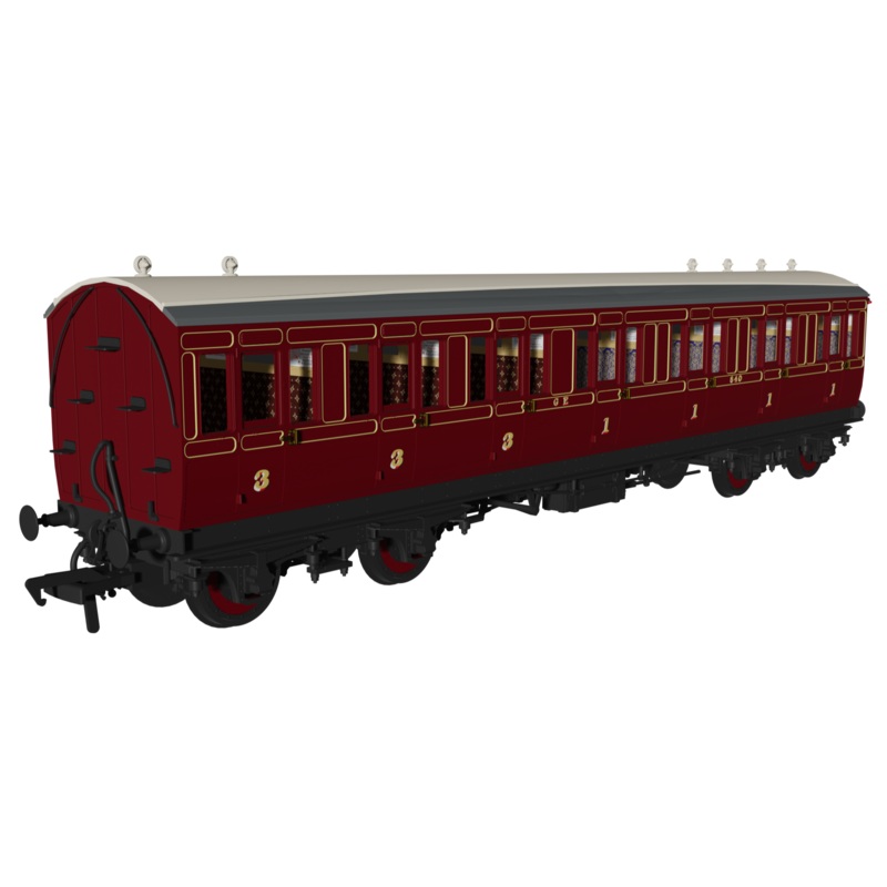 Evolution 48 Great Eastern Railway Crimson Composite No.840