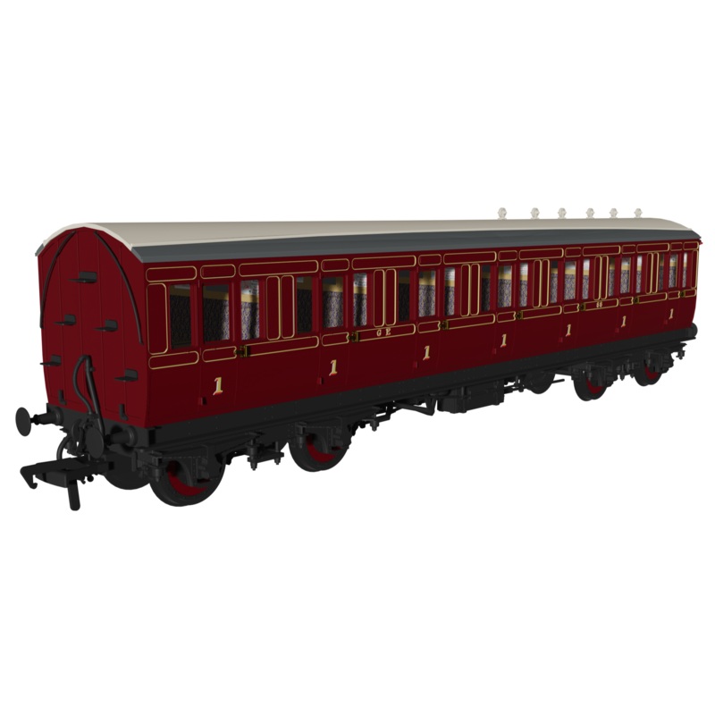 Evolution 48 Great Eastern Railway Crimson First No.88