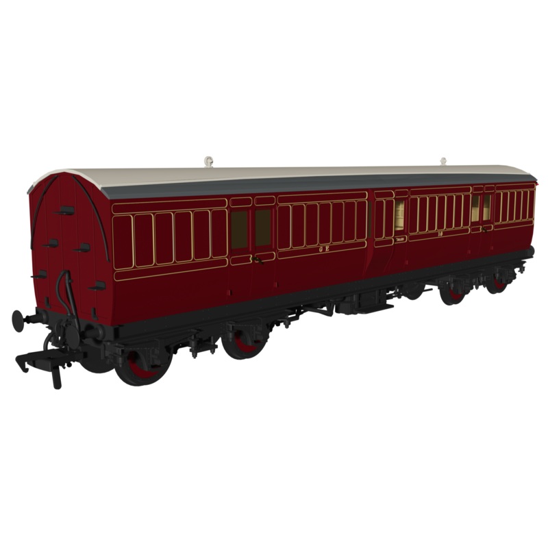 Evolution 48 Great Eastern Railway Crimson Full brake No.16