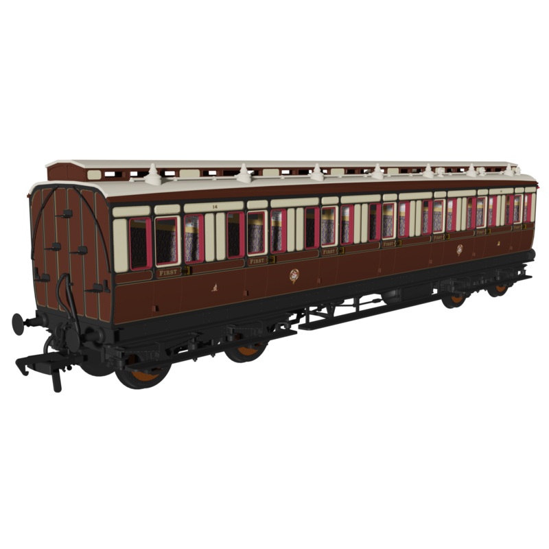 Evolution 48 Great Western Railway Chocolate and Cream (Early Monogram) First No.14