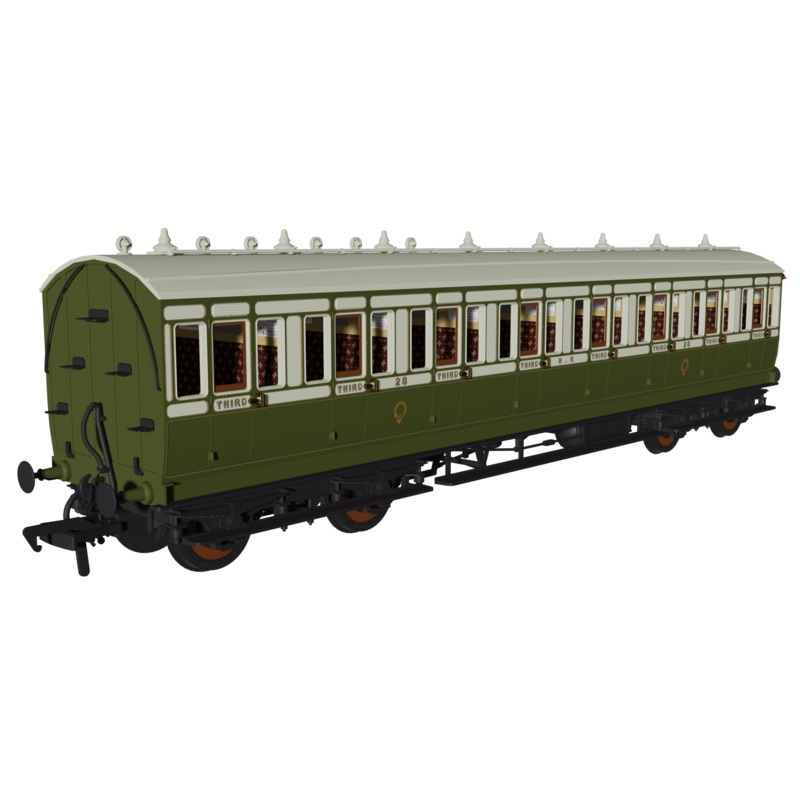 Evolution 48 Highland Railway Green and White Third No.28