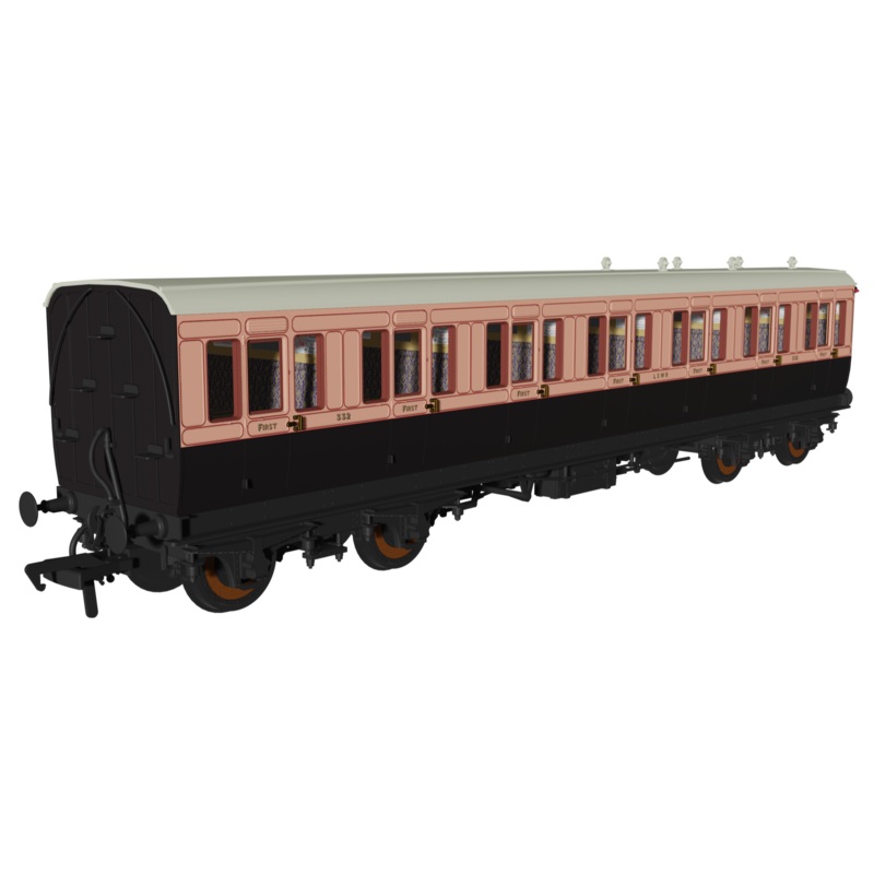 Evolution 48 London and South Western Railway Salmon and Brown First No. 33