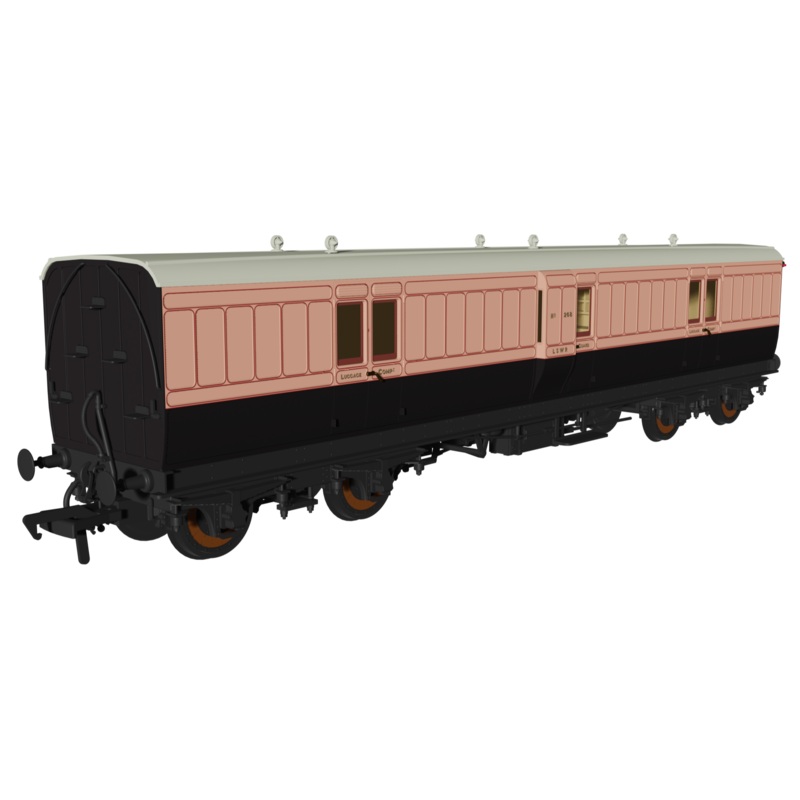 Evolution 48 London and South Western Railway Salmon and Brown Full brake No.268