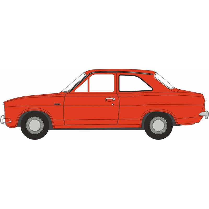 Ford Escort Mk1 Sunset Red