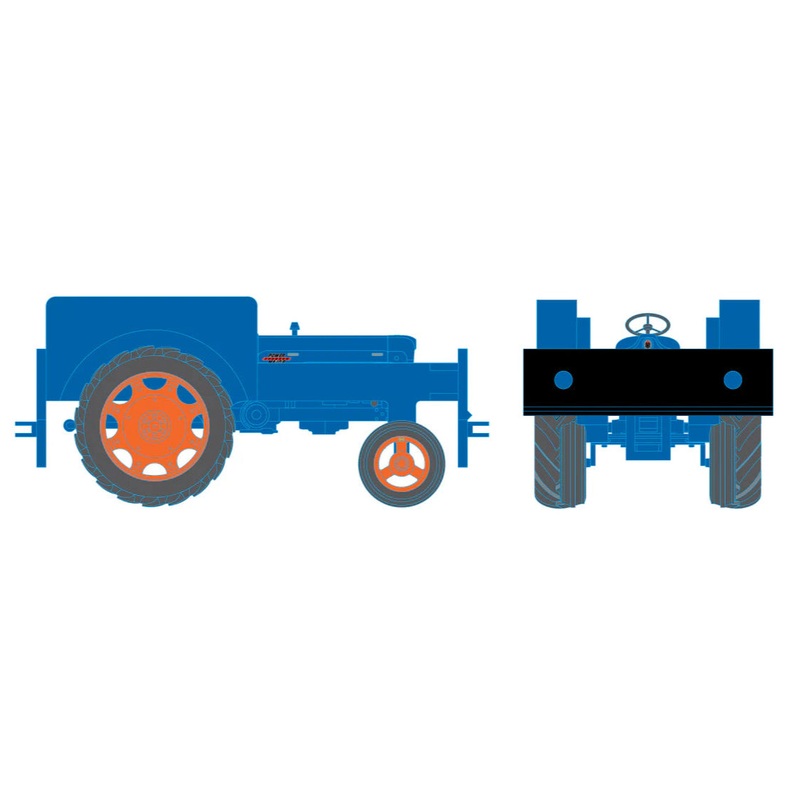 Fordson Tractor Rail Shunter (Blue)
