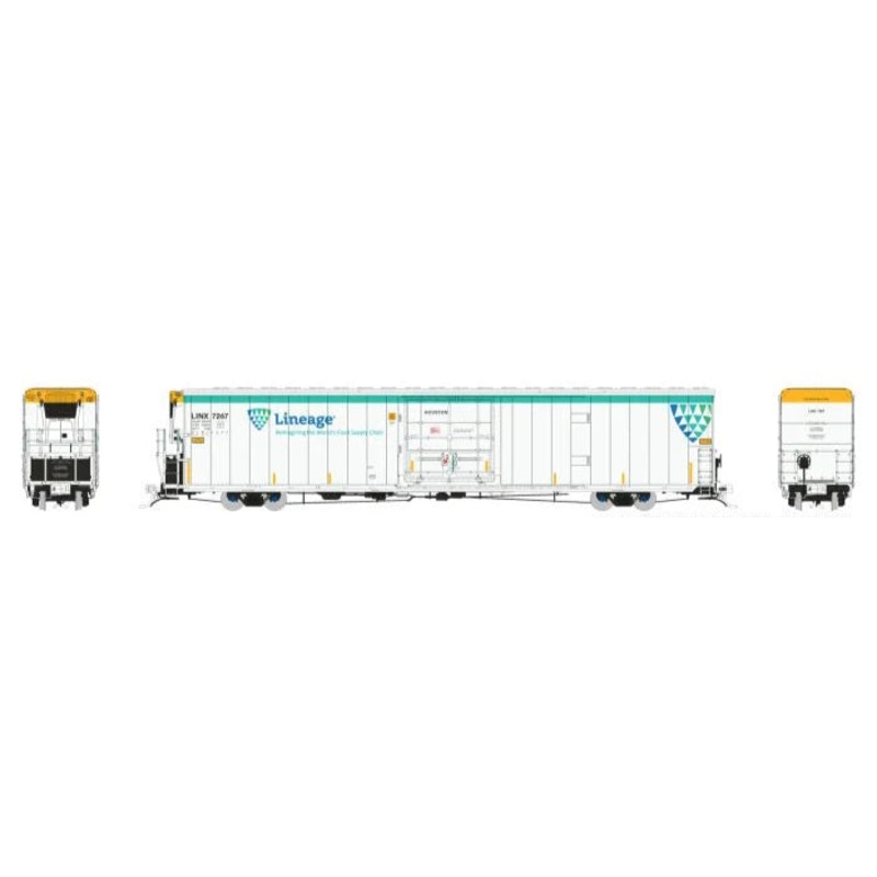 HO Greenbrier 7780cuft Reefer: Lineage: #7267 Houston
