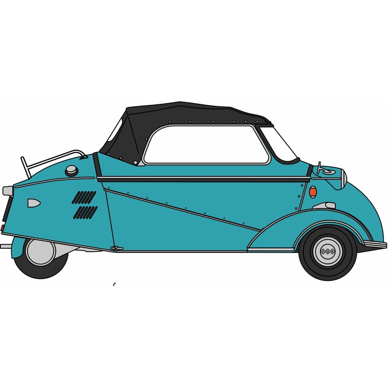 Messerschmitt Bubble Car KR200 Turkisgrun