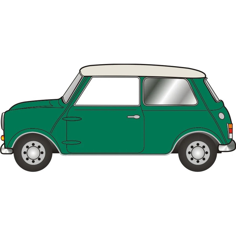 Mini Almond Green/Old English White