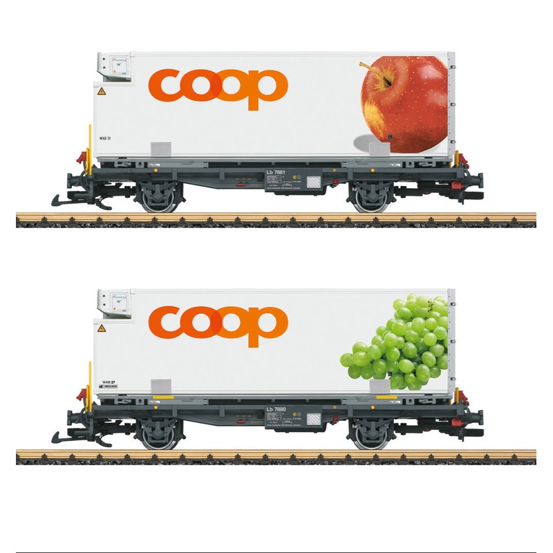 RhB Container Wagon-Set COOP