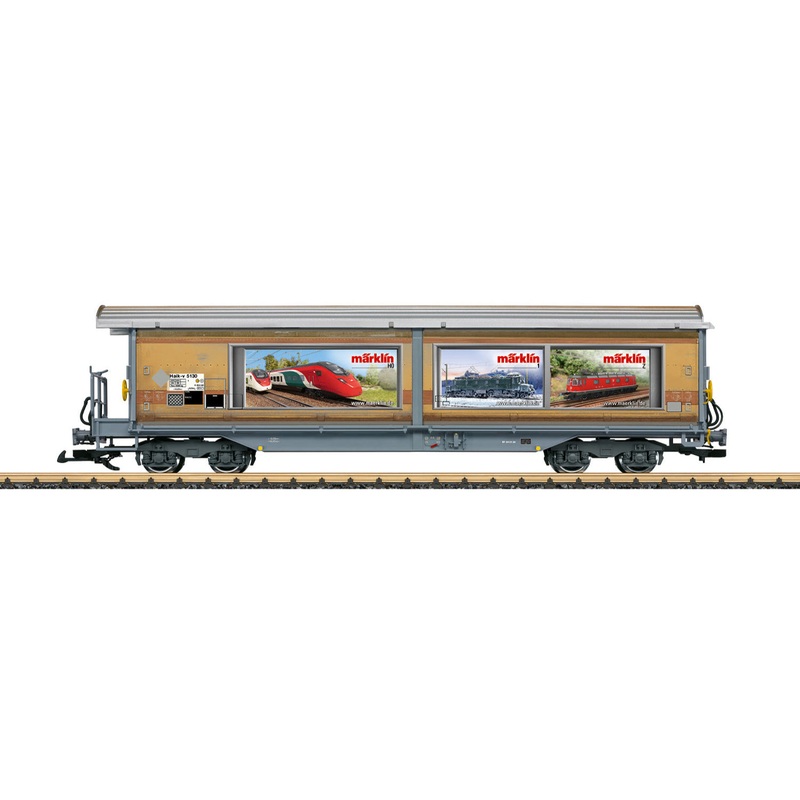 RhB Sliding Wall Box Car Wagon Ep. VI