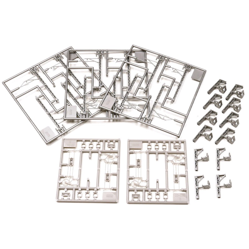 Single Track Viaduct Mounted Catenary Masts (12)