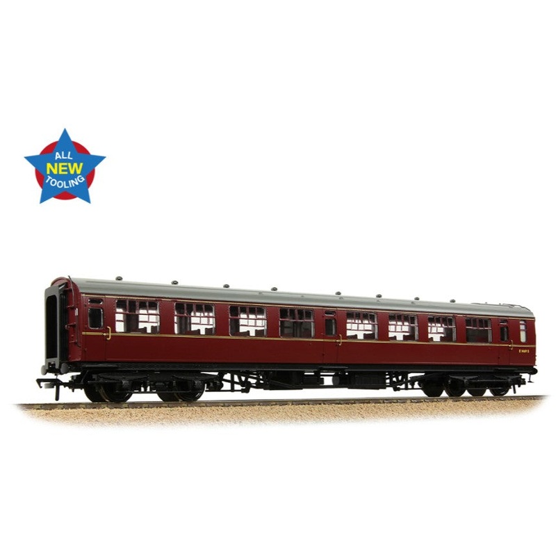 SR Bulleid Second Open 15 Vents BR Maroon No.E1469S