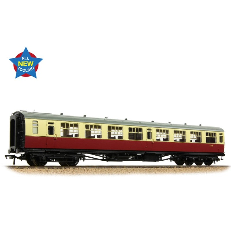 SR Bulleid Third Open 15 Vents BR Crimson & Cream No.S1478