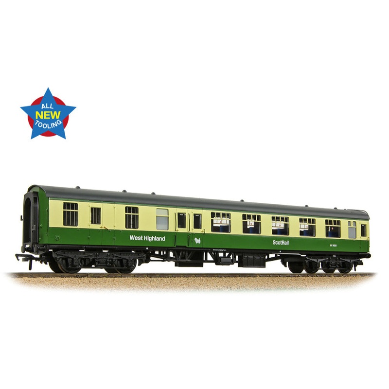 BR MK1 BSO Brake Second Open BR West Highland Line Green & Cream No.SC9312