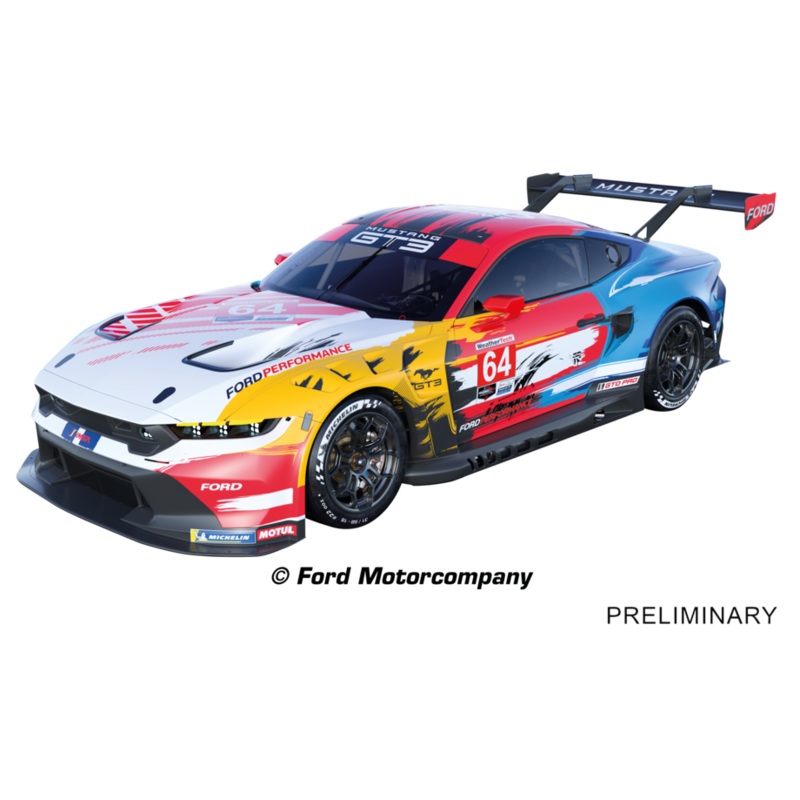 Carrera Evolution Ford Mustang GT3 Champion Spirit, No.64