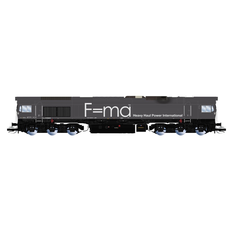 Class 66 Heavy Haul Power Grey Livery Ep.VI Diesel-Electric Locomotive