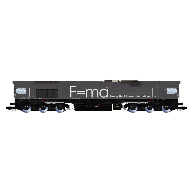 Class 66 Heavy Haul Power Grey Livery Ep.VI Diesel-Electric Locomotive – DCC Sound