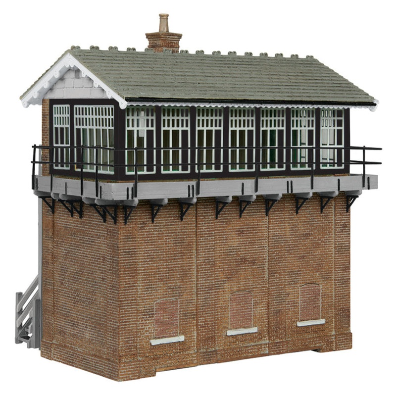 March East Junction Signal Box Grey & Black