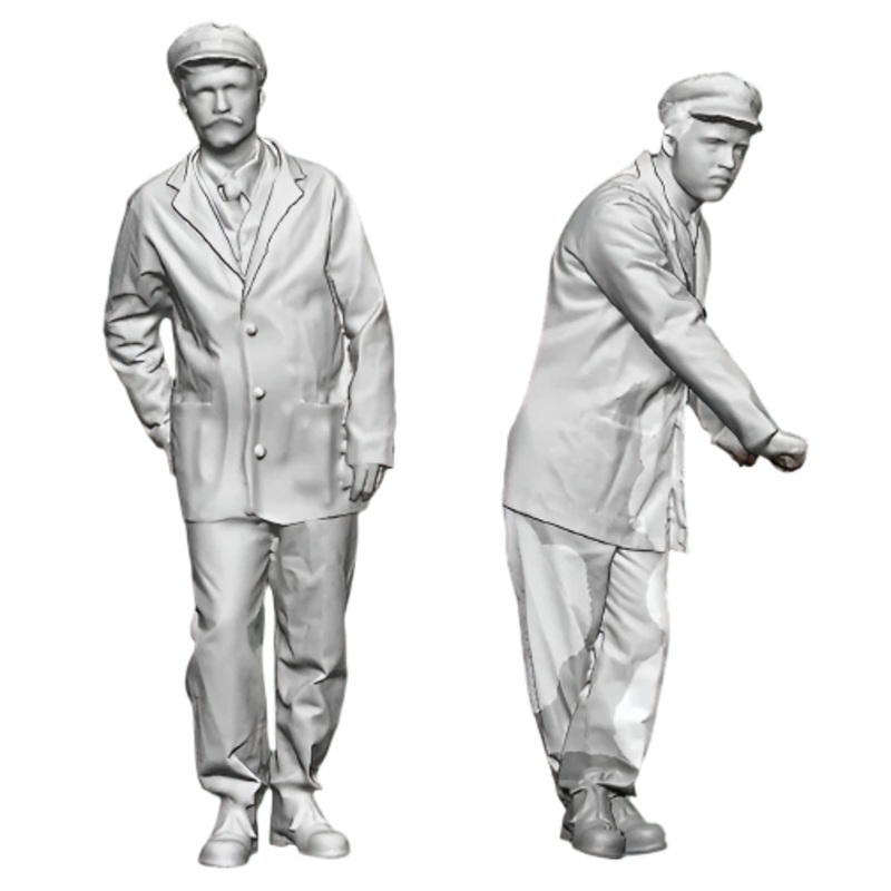 1:48 Scale Loco Specfic Crew – L&B Manning Wardle Crew Pack