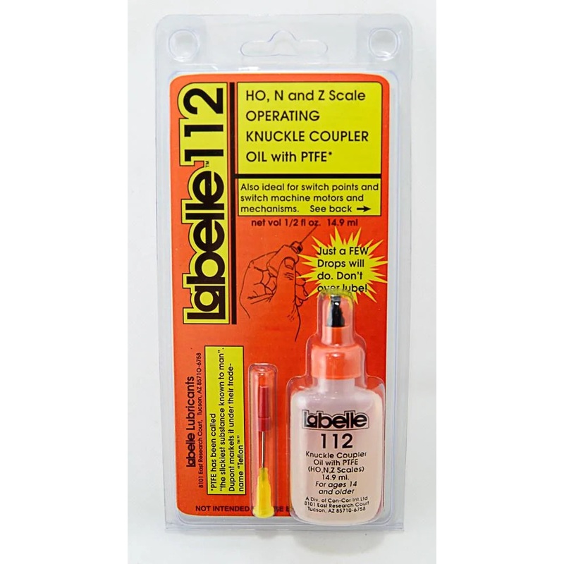 112 Knuckle Coupler and Point Oil with PTFE