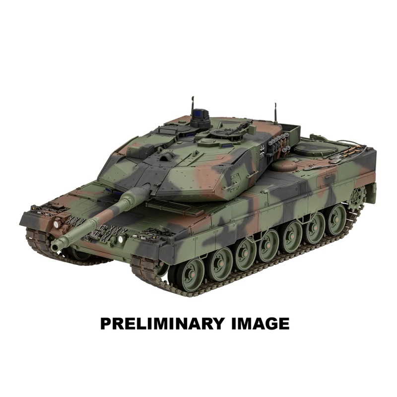 70 years of the German Armed Forces: Leopard 2 A6A2 Exclusive Edi Model Kit
