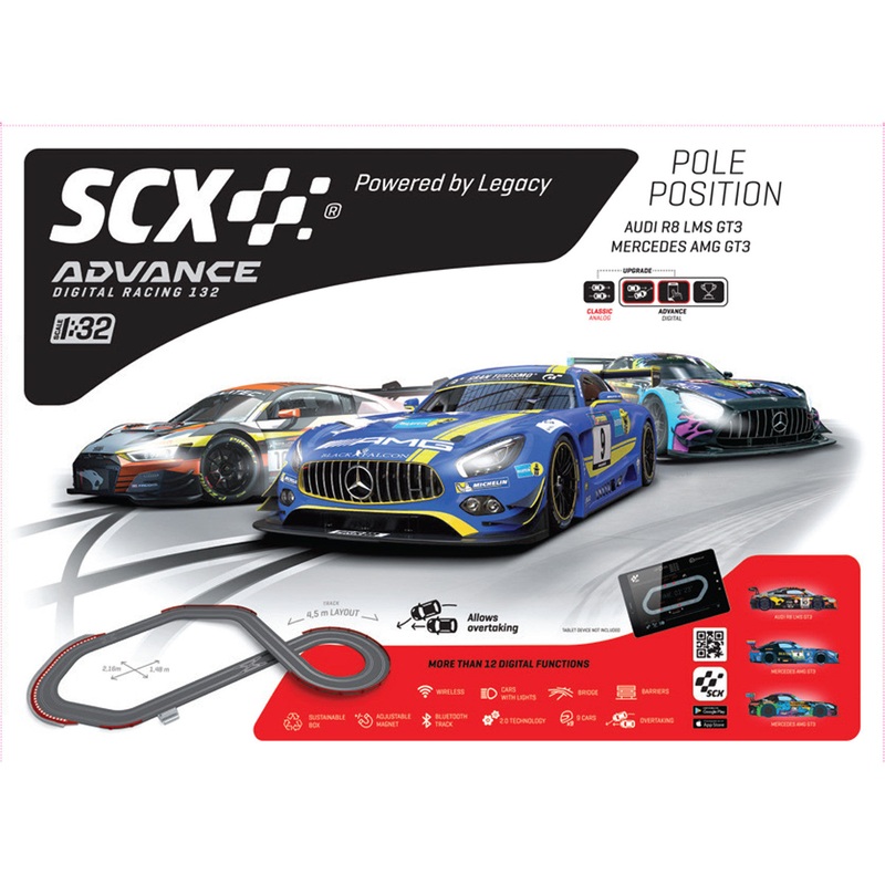 Advance Digital Pole Position 7.22m Race Set