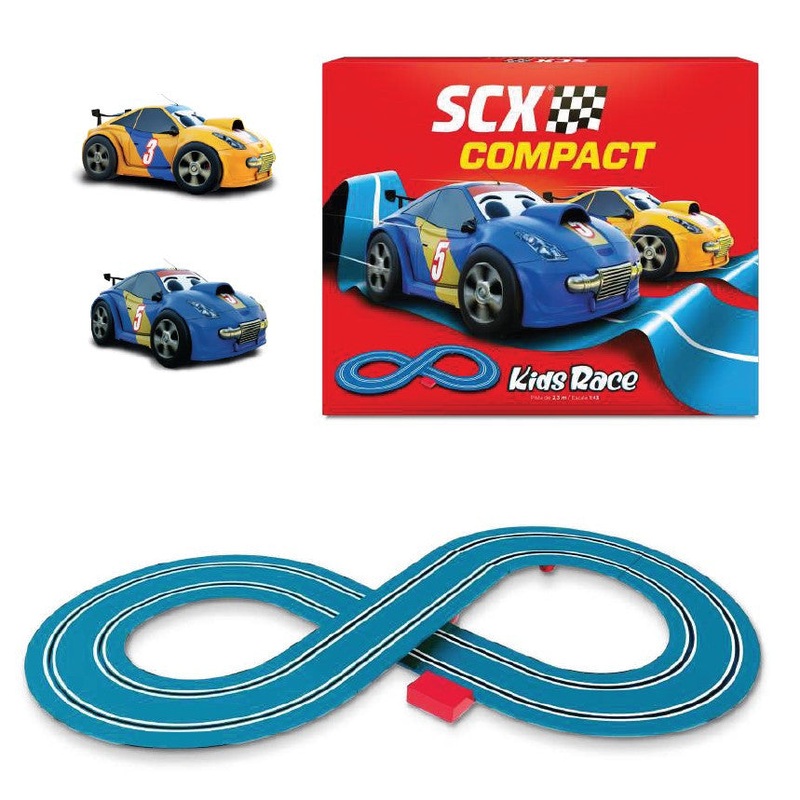 Compact 1:43 Kids Race 2.3m Race Set