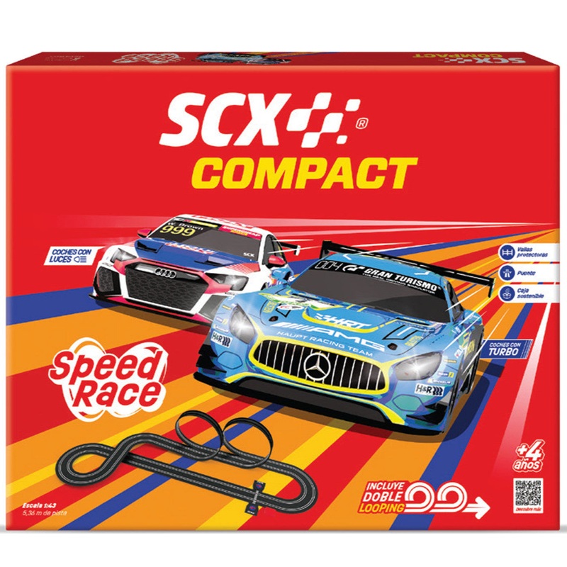 Compact 1:43 Speed Race 5.36m Race Set