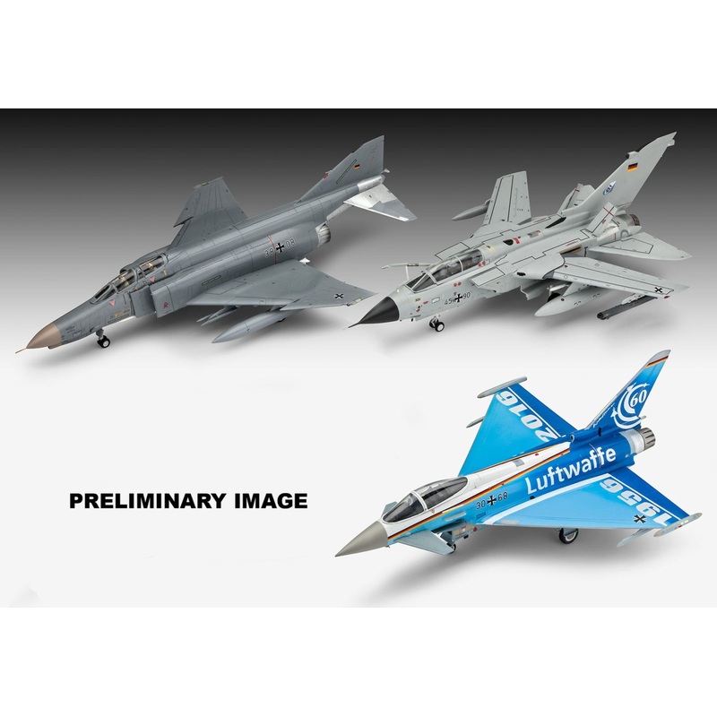 Gift Set 70 Years of the German Armed Forces: Airplanes Model Kit