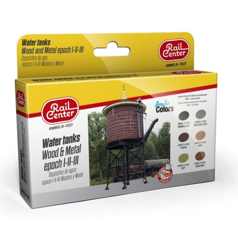 Rail Center – Water tanks Wood & Metal epoch I-II-III