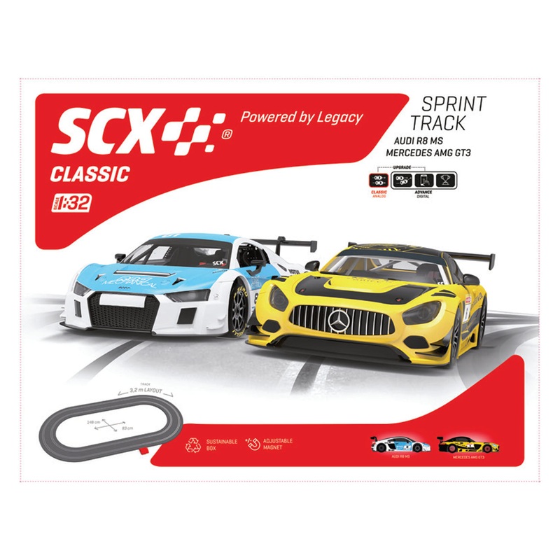 Sprint Track 3.32m Race Set